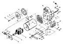 Part Location Diagram of 75948 Generac OBS STATOR ASM